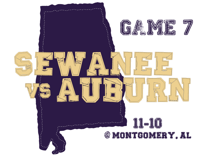 vs-au Sewanee vs Auburn