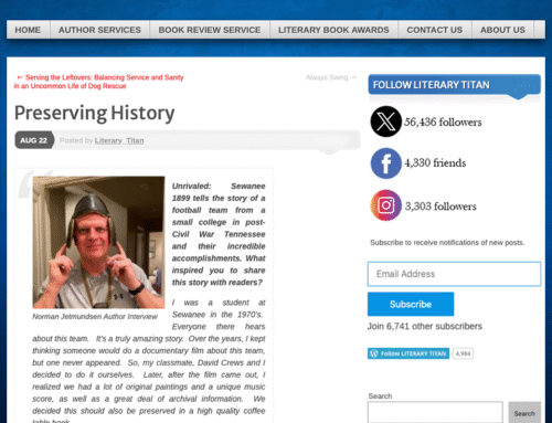 Literary Titan – The Interview