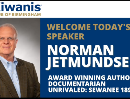 Norman Speaks to Kiwanis Club of Birmingham